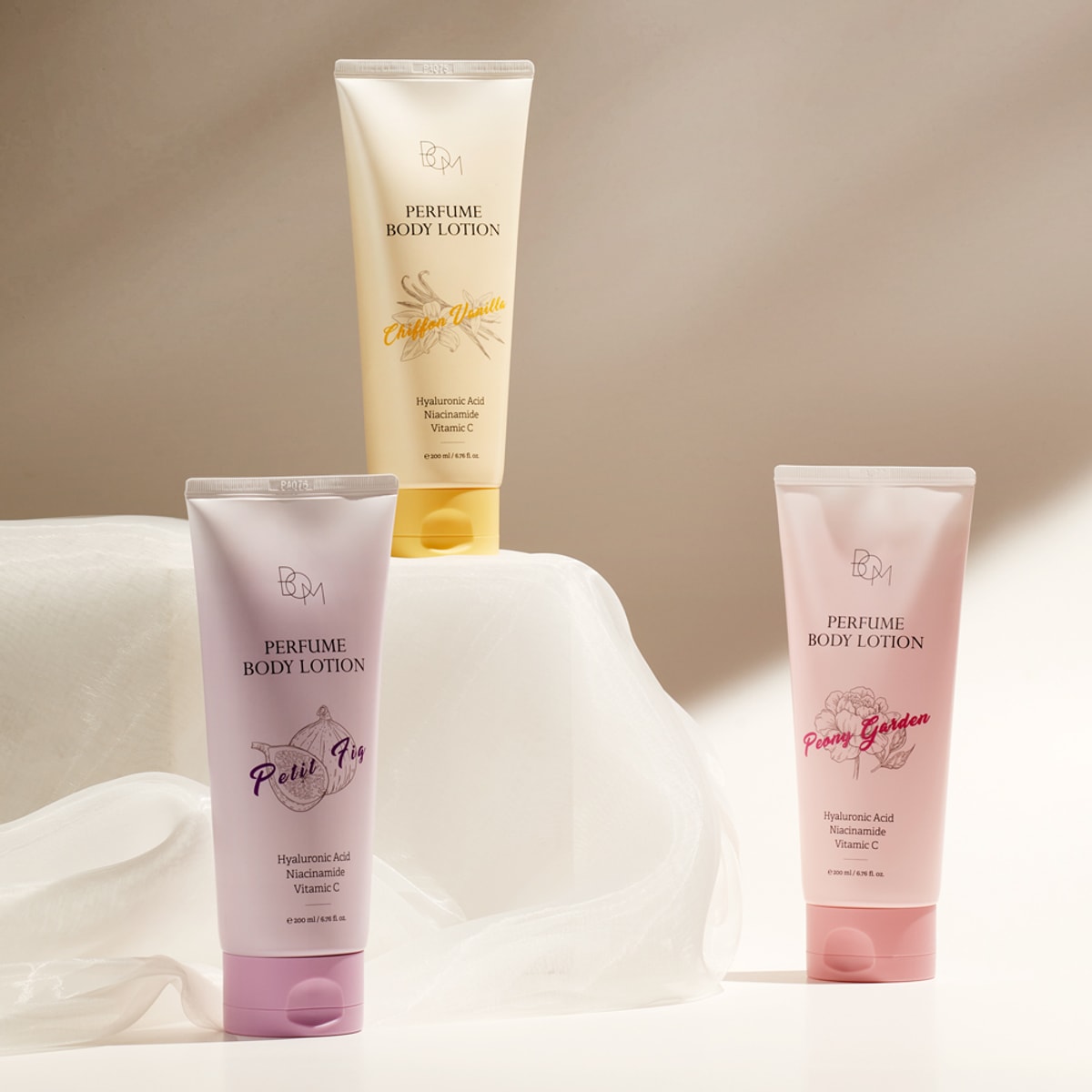 B.O.M Chiffon Vanilla Perfume Body Lotion