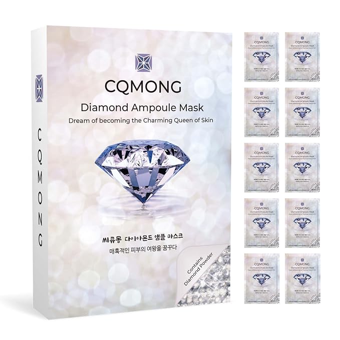 CQMONG Diamond Ampoule Mask 10ea