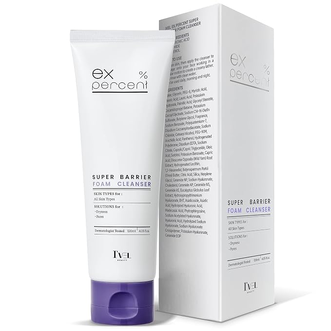 IVEL Expercent Superbarrier Foam Cleanser
