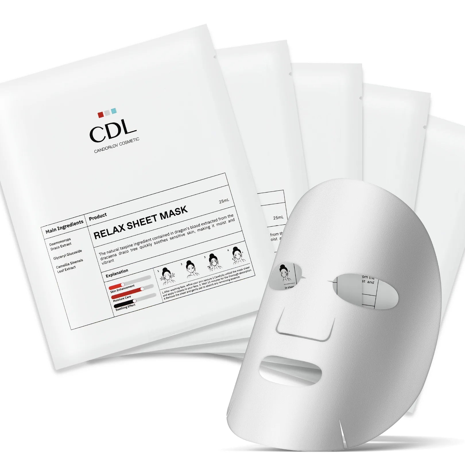 CDL Relax Sheet Mask (25ml x 5pcs)