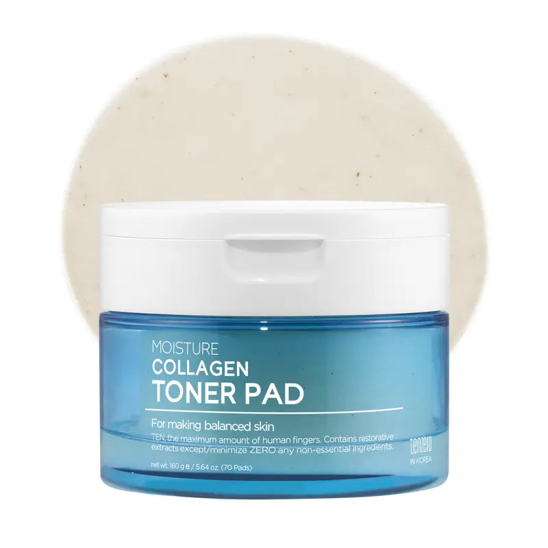 TENZERO Moisture Collagen Toner Pad 160g (70 pads)