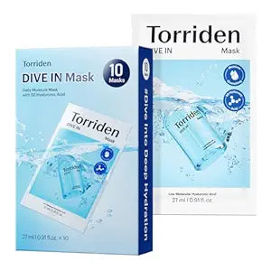Torriden DIVE-IN Low Molecular Hyaluronic Acid Mask Pack